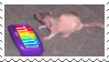 RAT MUSICIAN Stamp